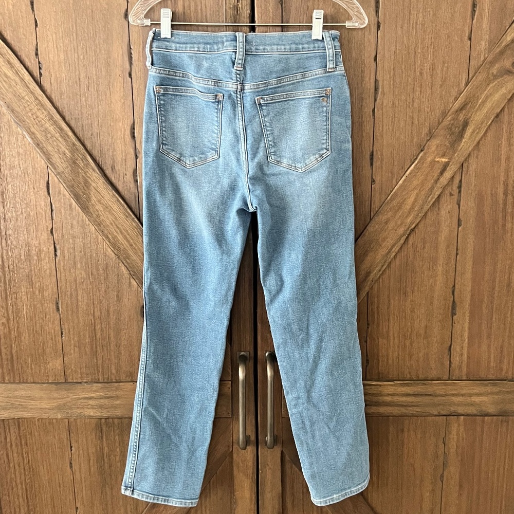 Madewell Women’s Stovepipe Jeans Heathridge Wash Size 26
